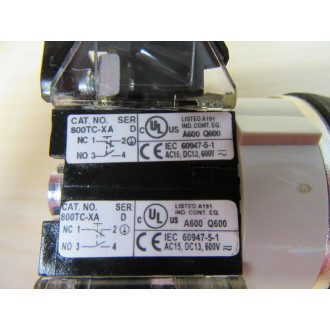 Allen Bradley 800TC-H33B Selector Switch - New No Box