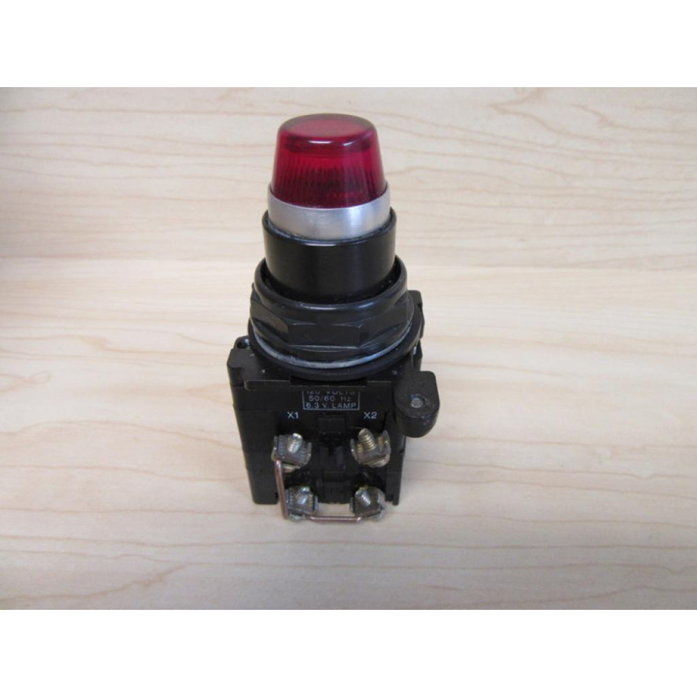 Cutler Hammer 10250T232N Pretest Push Button Switch Red - New No Box