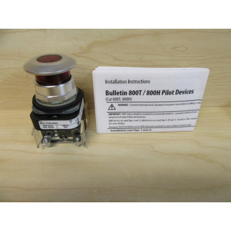 Allen Bradley 800T-FXQ10RD1 Push Pull Switch - New No Box