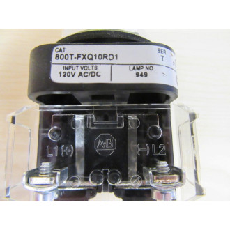 Allen Bradley 800T-FXQ10RD1 Push Pull Switch - New No Box