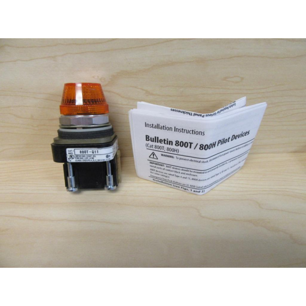 Allen Bradley 800T-Q11A Pilot Light - New No Box