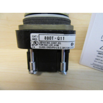 Allen Bradley 800T-Q11A Pilot Light - New No Box