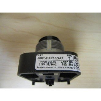 Allen Bradley 800T-FXP16GA7 Push Pull Switch Core Only - New No Box