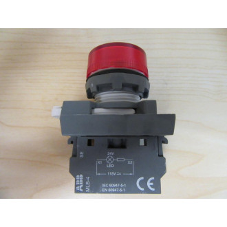 ABB ML1-100RRL8 Pilot Light Assembly
