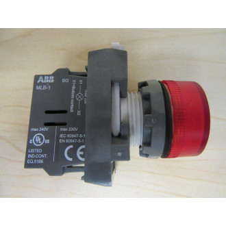 ABB ML1-100RL1 Pilot Light Assembly