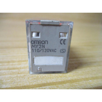Omron MY2N-AC110120(S) Relay MY2N-110120VAC(S) - Used