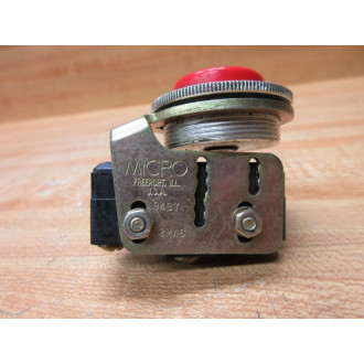 Micro Switch 12MA6 Honeywell Actuator Switch 9437 - Used