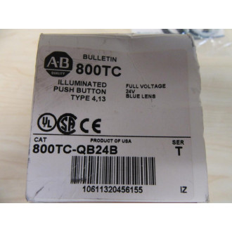 Allen Bradley 800TC-QB24B Push Button Switch