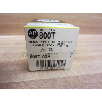 Allen Bradley 800T-A2A Push Button 800TA2A Series T
