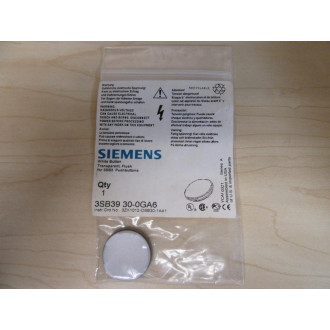 Siemens 3SB3930-0GA6 Button Cover 3SB39300GA6