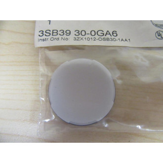 Siemens 3SB3930-0GA6 Button Cover 3SB39300GA6
