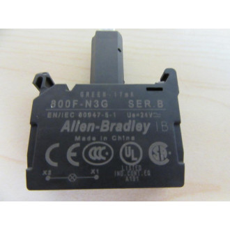 Allen Bradley 800FM-P3MN3G Pilot Light Assembly