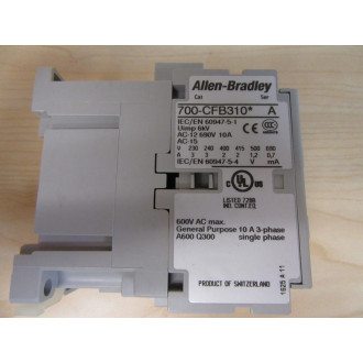 Allen Bradley 700-CFB310D Control Relay