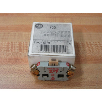 Allen Bradley 700-CPM Contact Cartridge 700CPM