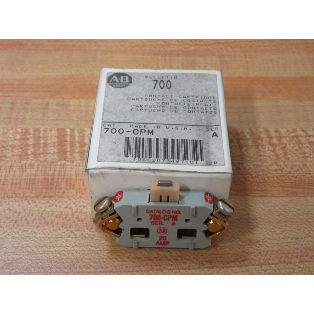 Allen Bradley 700-CPM Contact Cartridge 700CPM Allen Bradley 700-CPM Contact Cartridge 700CPM