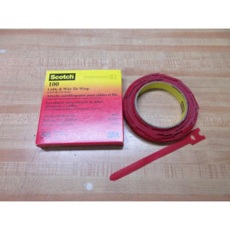 3M 100 Scotch 6" Cable & Wire Tie Wrap (Pack of 50)