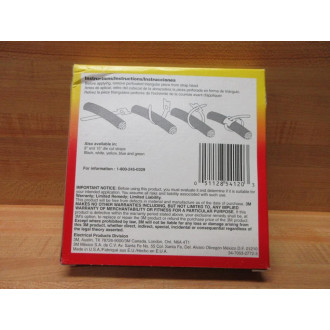 3M 100 Scotch 6" Cable & Wire Tie Wrap (Pack of 50)