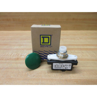 Square D 9007AP222 Limit Switch 2EF37 WGreen Button