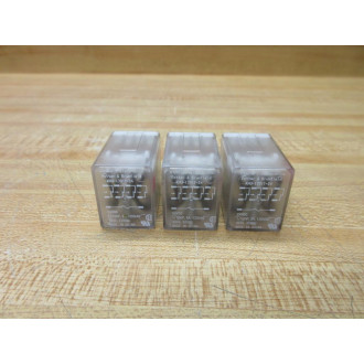 Potter & Brumfield KHU-17D11-24 24VDC Relay KHU17D1124 5A (Pack of 3) - Used