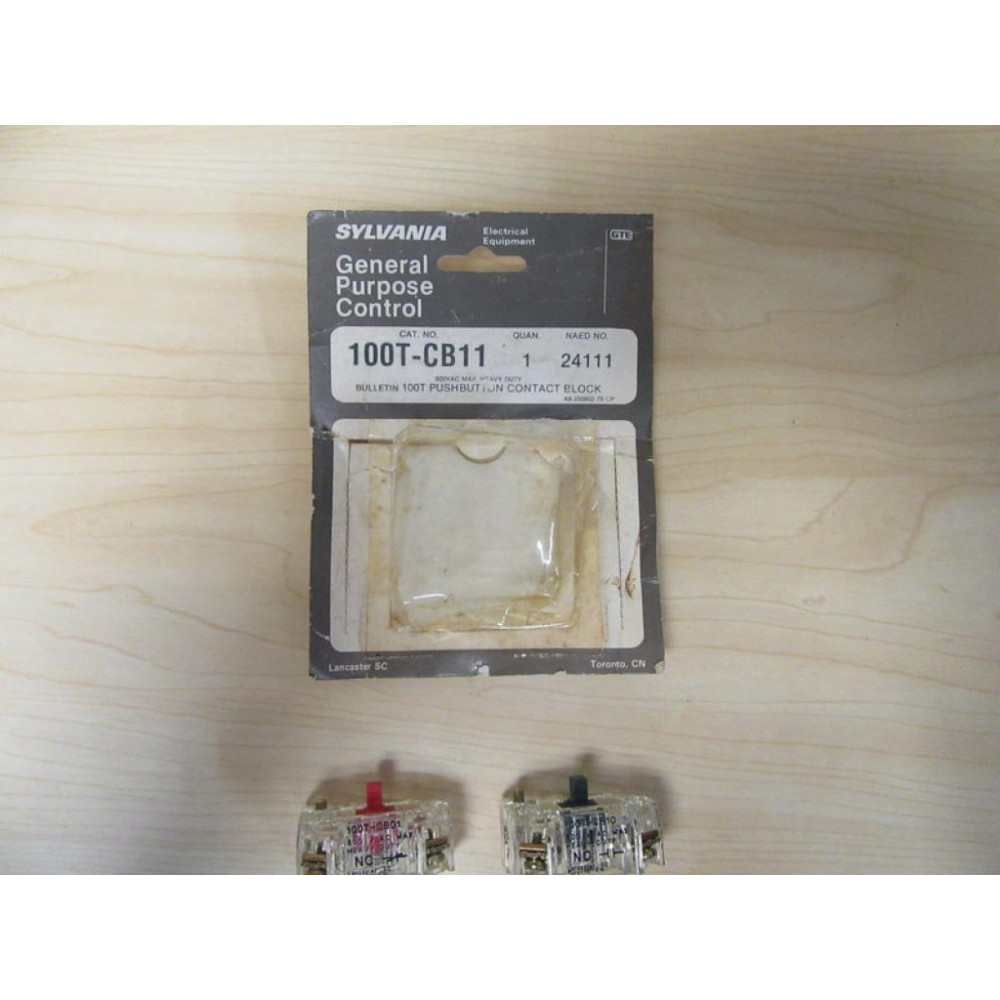Sylvania 100T-CB11 Contact Blocks