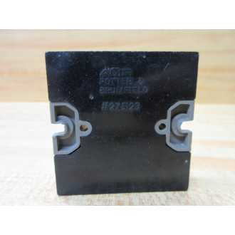 Potter & Brumfield 27E123 Relay Sockets Tyco Dark Gray (Pack of 2) - Used