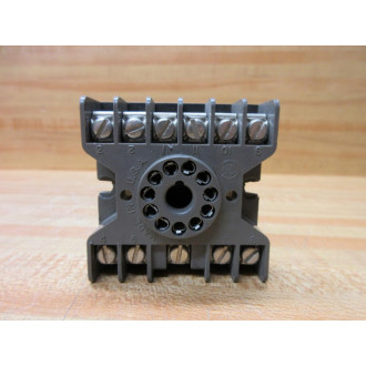 Potter & Brumfield 27E123 Relay Sockets Tyco Dark Gray (Pack of 2) - Used