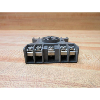 Potter & Brumfield 27E123 Relay Sockets Tyco Dark Gray (Pack of 2) - Used