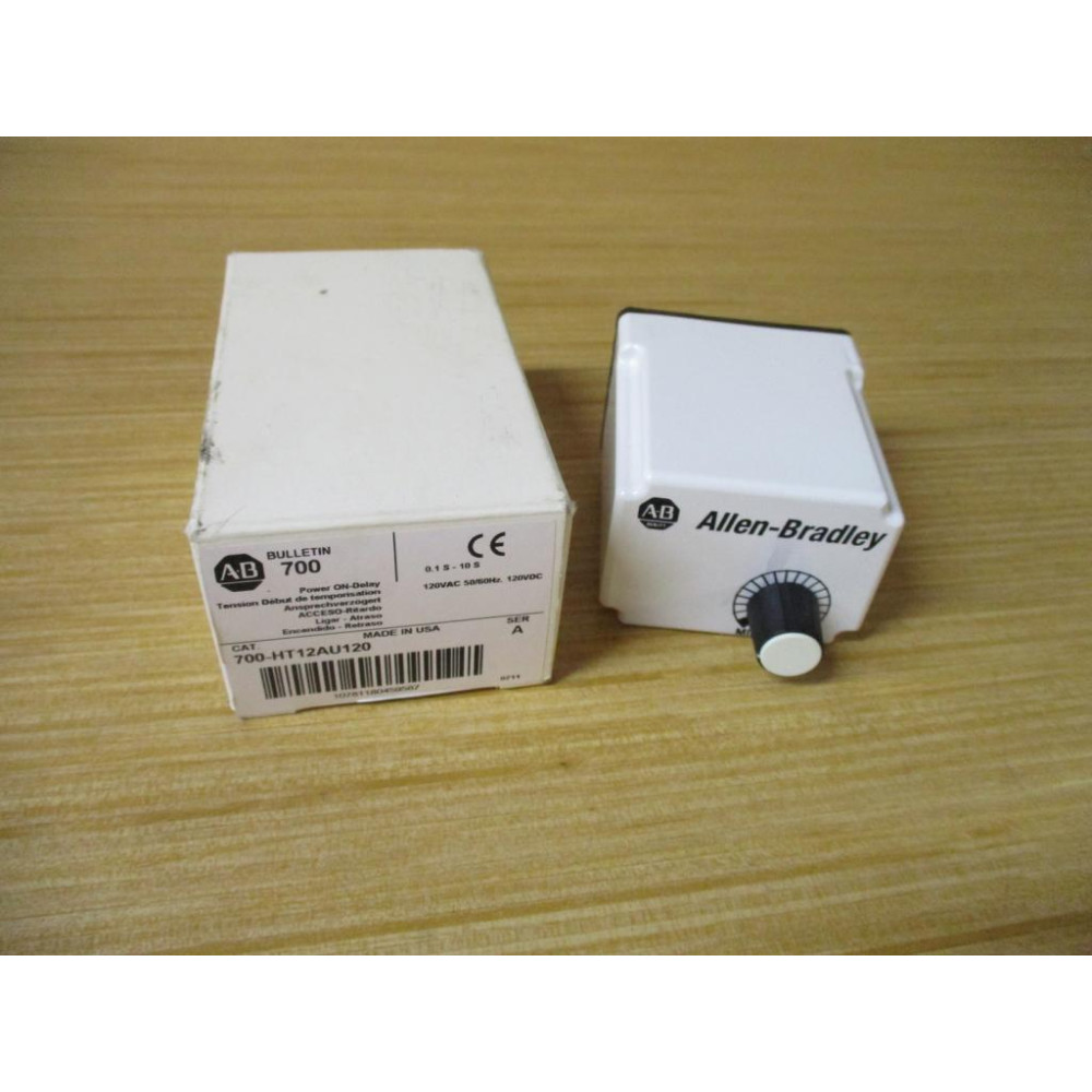 Allen Bradley 700-HT12AU120 Time Delay Relay Ser. A