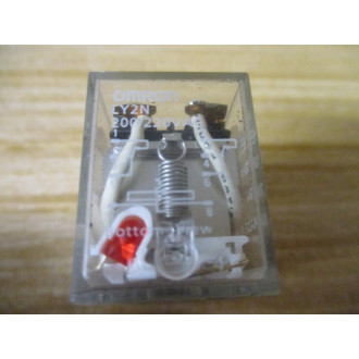Omron LY2N-200220V Relay LYN2-200220V AC Coil VAC - Used