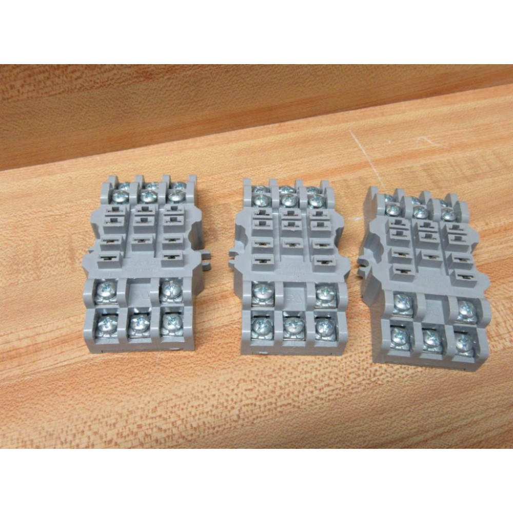 Potter & Brumfield 27E121 AMF Relay Socket (Pack of 3) - New No Box