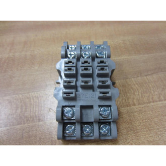 Potter & Brumfield 27E121 AMF Relay Socket - New No Box
