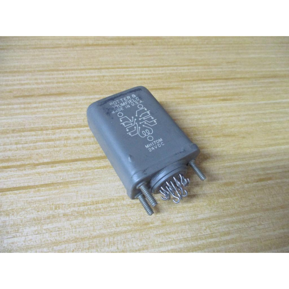 Potter & Brumfield MH17DM-24VDC Relay MH17DM-24V DC Coil 24VDC - New No Box