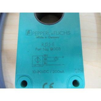 Pepperl + Fuchs RJ21-E Inductive Ring Sensor