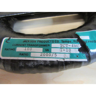 Jackson Products Company TCT-4WC Transformer - New No Box