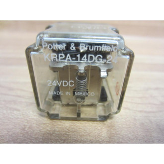 Potter & Brumfield KRPA-14DG-24V Relay 3A997 (Pack of 6) - Used