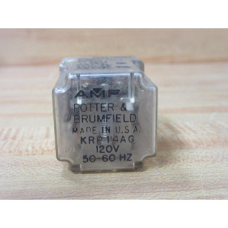 Potter & Brumfield KRPA-14AG-120V Relay KRPA-14AG-120VAC KRPA-14AG-120V (Pack of 2) - Used