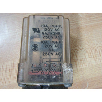 Potter & Brumfield KRPA-14AG-120V Relay KRPA-14AG-120VAC KRPA-14AG-120V (Pack of 2) - Used
