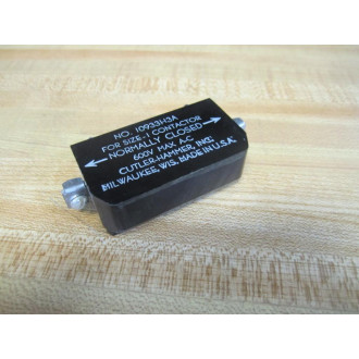 Cutler Hammer 10933H3A Eaton Aux.Contact - New No Box