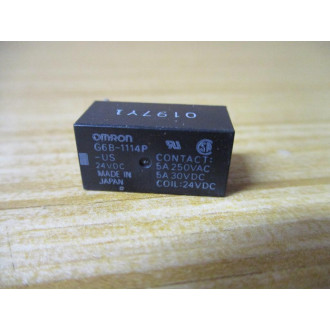 Omron G6B-1114P-US-24V-DC Relay G6B-1114P-US-VDC - New No Box