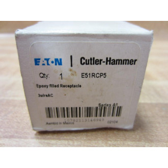 Cutler Hammer E51RCP5 Eaton Sensor Receptacle Series A1