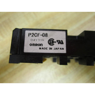 Omron P2CF-08 Relay Socket P2CF08 (Pack of 2) - New No Box