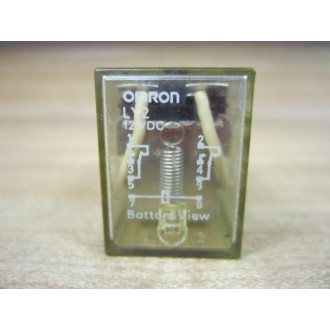 Omron LY2-12V DC Relay LY2-12VDC - Used
