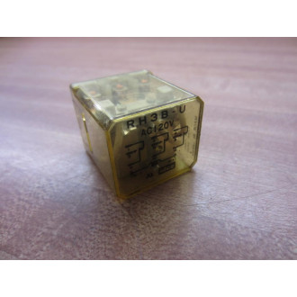 IDEC RH3B-UL-AC120V Relay RH3B-UL-120VAC - New No Box