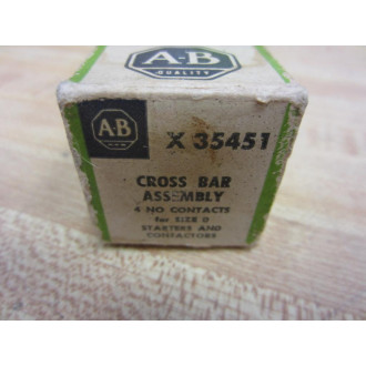 Allen Bradley X 35451 Cross Bar Assembly