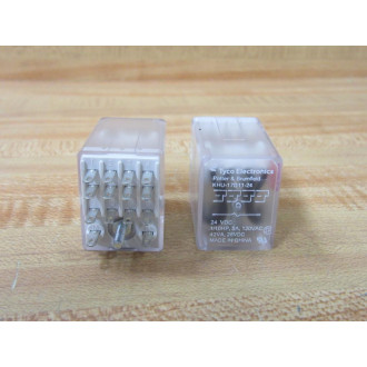 Potter & Brumfield KHU-17D11-24V DC Relay KHU-17D11-24VDC 5A (Pack of 3) - New No Box