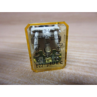 IDEC RH2B-UL-AC110-120V Relay RH2B-UL-110-120V (Pack of 3)