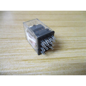 Omron MY4N-CR AC110120 Relay MY4N-CR-110120VAC - Used