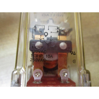 Potter & Brumfield KRP-11AG-6VAC Relay KRP-11AG-6V AC - Used