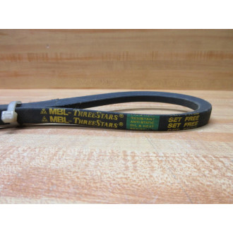 MBL-Three Stars A-28 Set Free V-Belt A28 (Pack of 2)