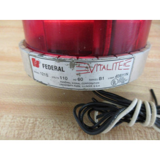 Federal Signal 121S-110A Rotating Warning Light 121S110A - Used